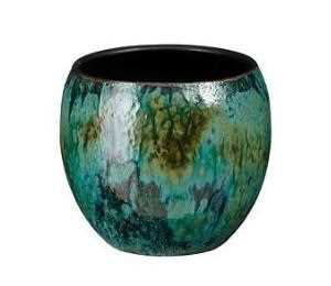 LOREN POT ROUND BLUE - H16XD17CM