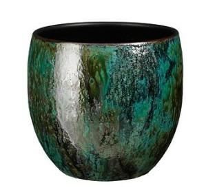 LOREN POT ROUND BLUE - H20XD20CM