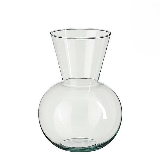 FANCY VASE GLASS - H30XD21CM