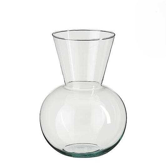 FANCY VASE GLASS - H30XD21CM