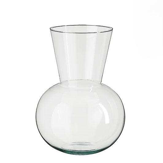 FANCY VASE GLASS - H40XD29CM
