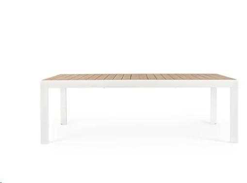 TAVOLO AL.BELMAR 220-340X100 BIANCO YK11