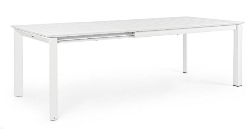 TAVOLO KONNOR ALLUNGABILE BIANCO CM.160/240X100XH.76 KIT