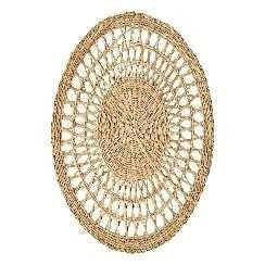 SOTTOPIATTO ROTONDO HARICOTS MIDOLLINO CM.36X36X0,1