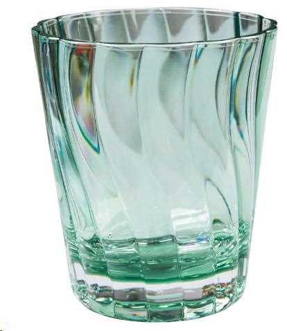 SET 1/6 FORMENTERA BICCHIERI VERDI IN METACRILATO CM.9,5X9,5