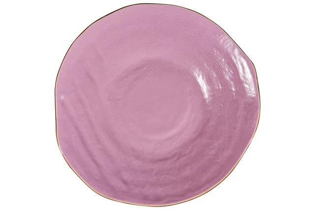 MEDITERRANEO PIATTO PIANO ROSA