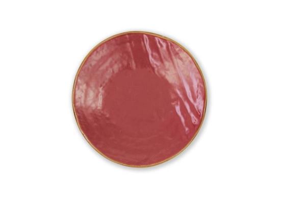 MEDITERRANEO PIATTO DESSERT  ROSSO