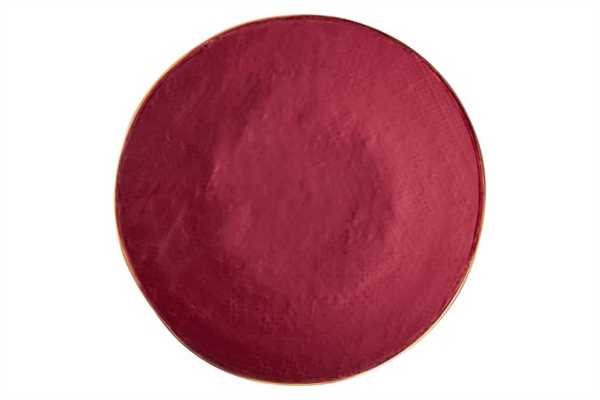 MEDITERRANEO PIATTO DESSERT  ROSSO