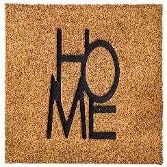 ZERBINO COCCO HOME CARVING IN GOMMA NERO CM.40X60X5