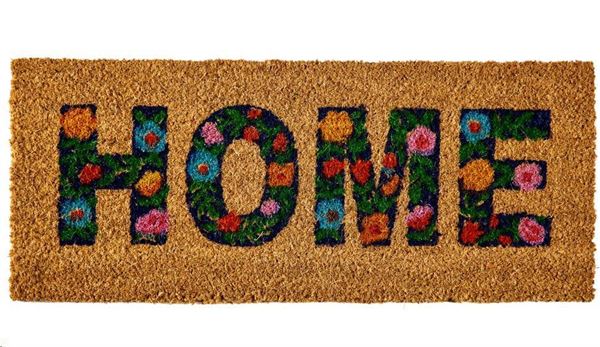 ZERBINO COCCO PICCOLO HOME FIORITA CM.25X60X1