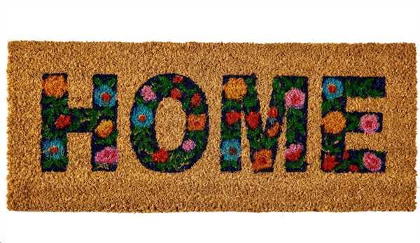 ZERBINO COCCO PICCOLO HOME FIORITA CM.25X60X1