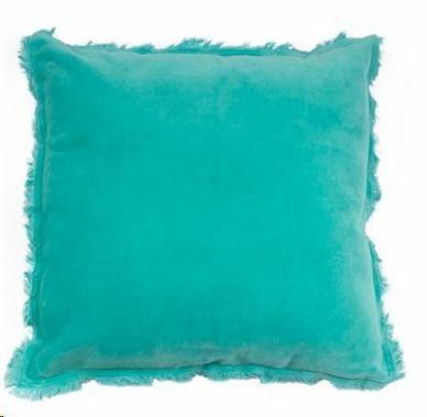 CUSCINO SQUAR FRAYS AZURE 50X50CM