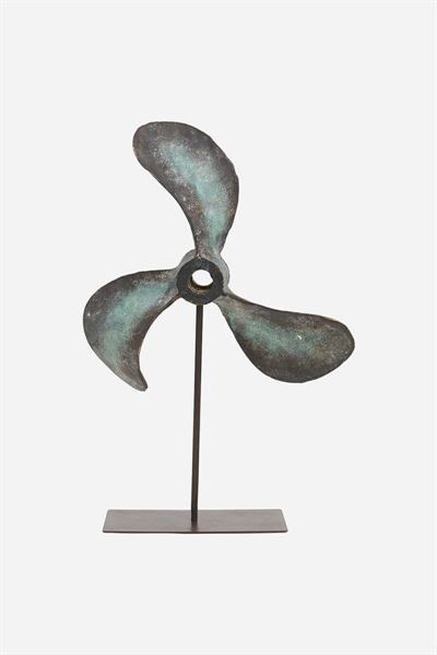 ELICA DI RESINA INVECCHIATA,  L: 31 cm - W: 10 cm - H: 43 cm