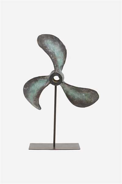 ELICA DI RESINA INVECCHIATA,  L: 31 cm - W: 10 cm - H: 43 cm