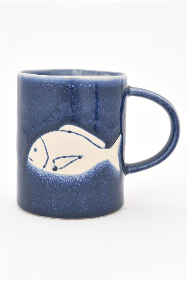 TAZZA PESCE, Ø: 8,3 cm - H: 9 cm (X6)