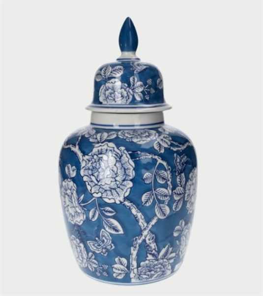 VASO POTICHE PC. BLU H.45X20