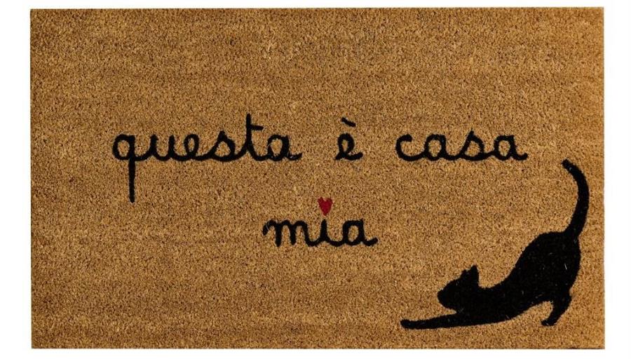 ZERBINO QUESTA E' CASA MIA GATTO