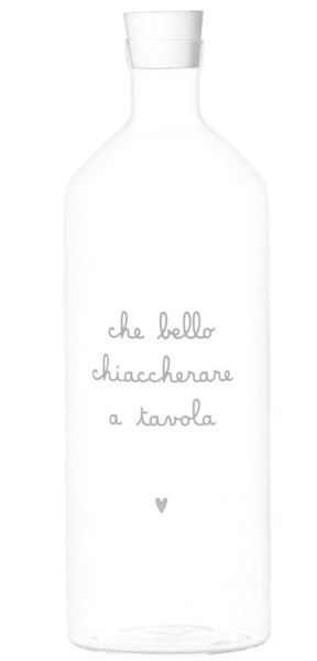 BOTTIGLIA CHE BELLO CHIACCHIERARE