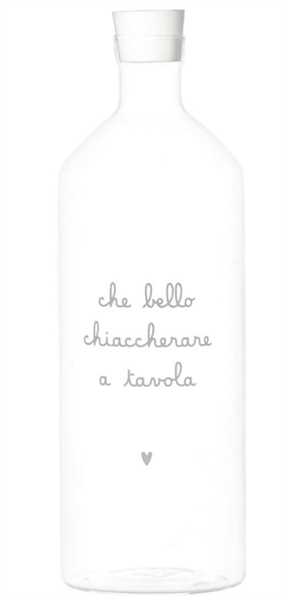 BOTTIGLIA CHE BELLO CHIACCHIERARE