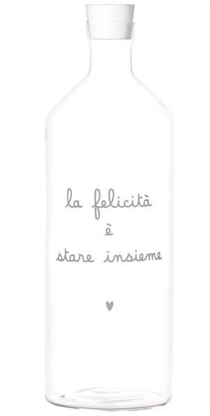 BOTTIGLIA LA FELICITA' E' STARE INSIEME