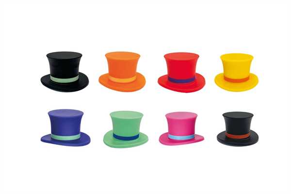 TAPPO ABRACADABRA COLORI ASSORTITI SILICONE DISPLAY 16 PZ