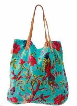 BORSA PARADISO AZZURRO 50X50CM