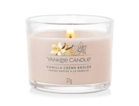 FILLED VOTIVE VANILLA CREME BRULEE