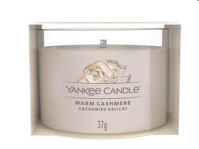 FILLED VOTIVE WARM CASHMERE