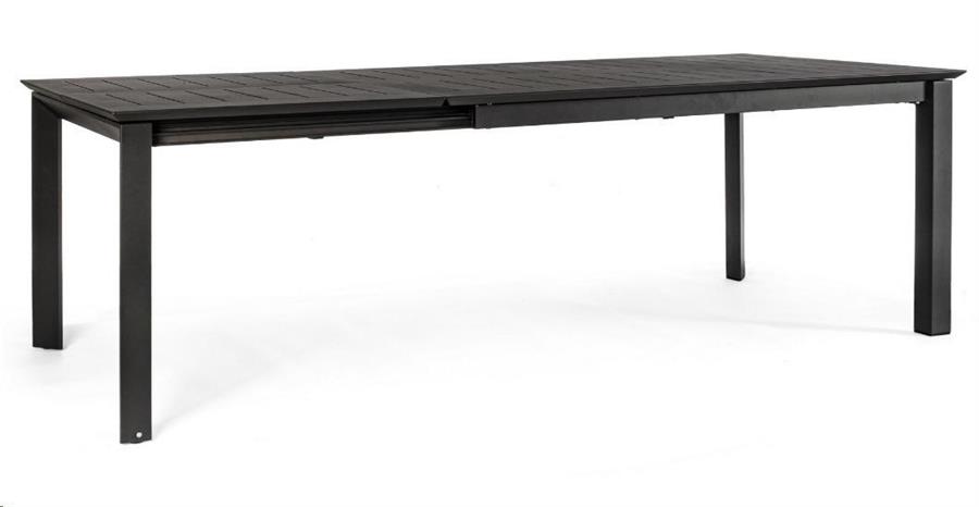 TAVOLO KONNOR ALLUNGABILE ANTRACITE CM.160/240X100XH.76 KIT