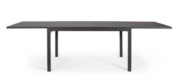 TAVOLO ALLUNGABILE PELAGIUS ANTRACITE CM.135/270X90X75H