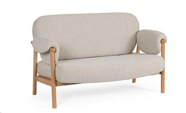 DIVANO CALISTA 2P NATURALE CM145X80X84h