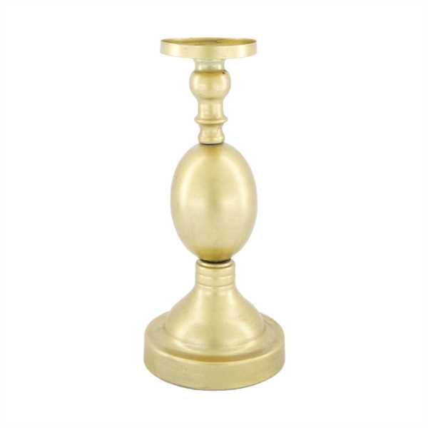 PORTACANDELE METALLO 12X12X27CM