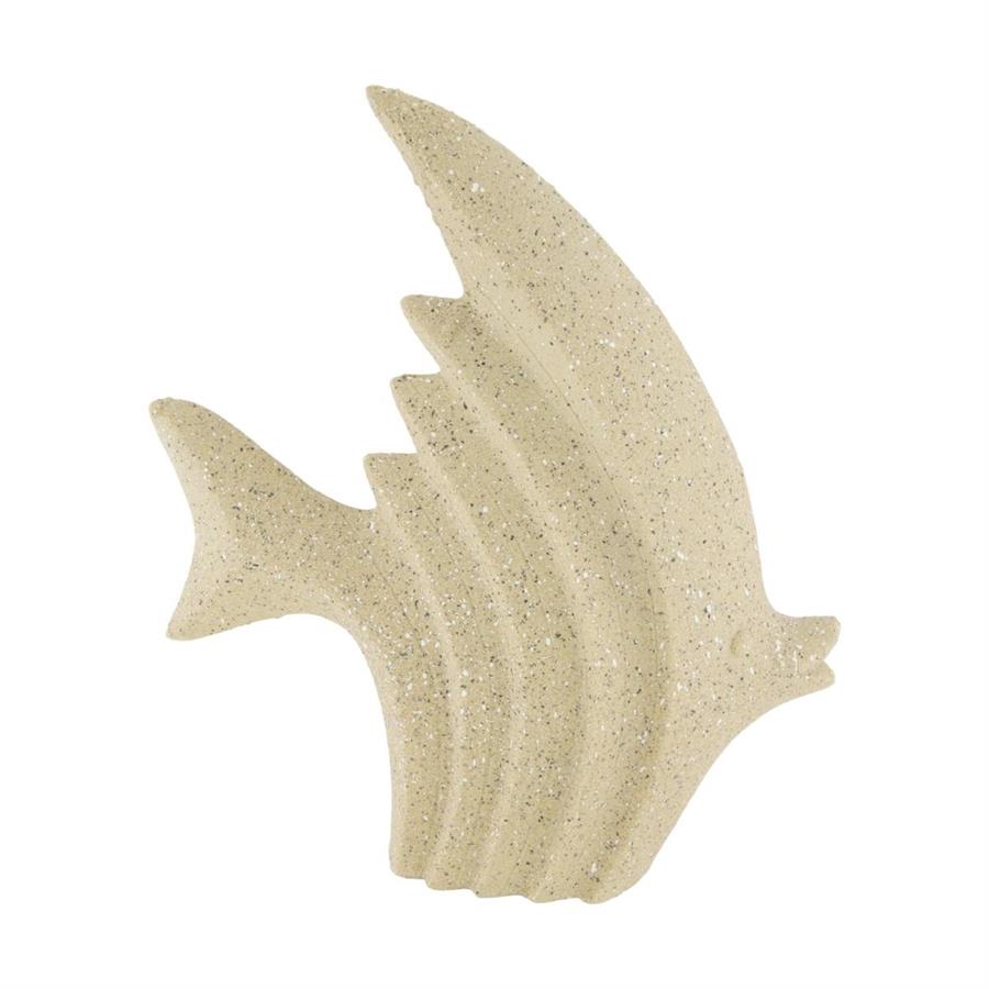 STATUINA PESCE POLYRESINA 26.5X11X30.5CM