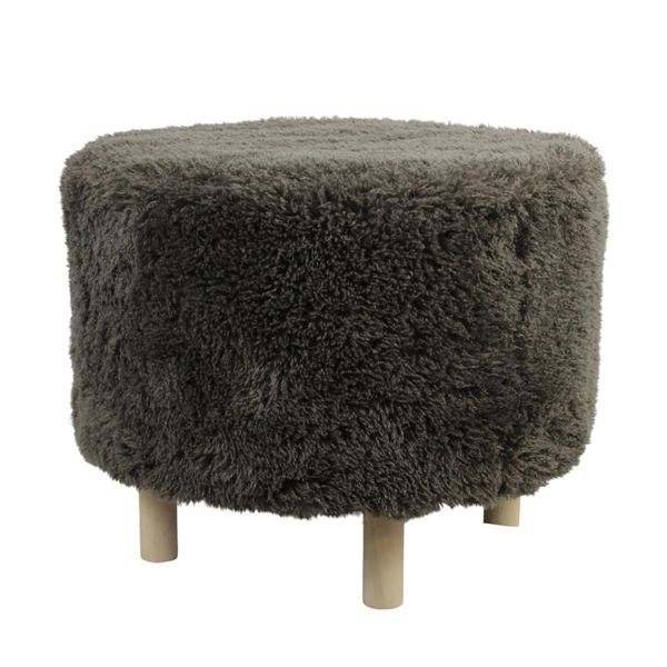 POUF TONDO PIOPPO  58X58X48CM