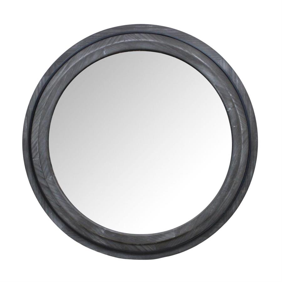 SPECCHIO TONDO LEGNO 78X4X78CM FSC 100%