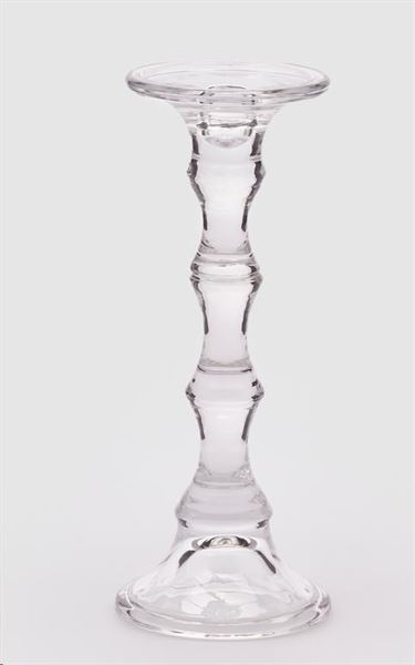 PORTACANDELA CLASSICO TRASPARENTE EOS H30XD12