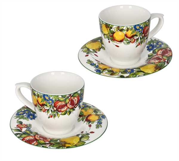 TAZZA THE PROSPERO SET 2 PZ NEW BONE CHINA