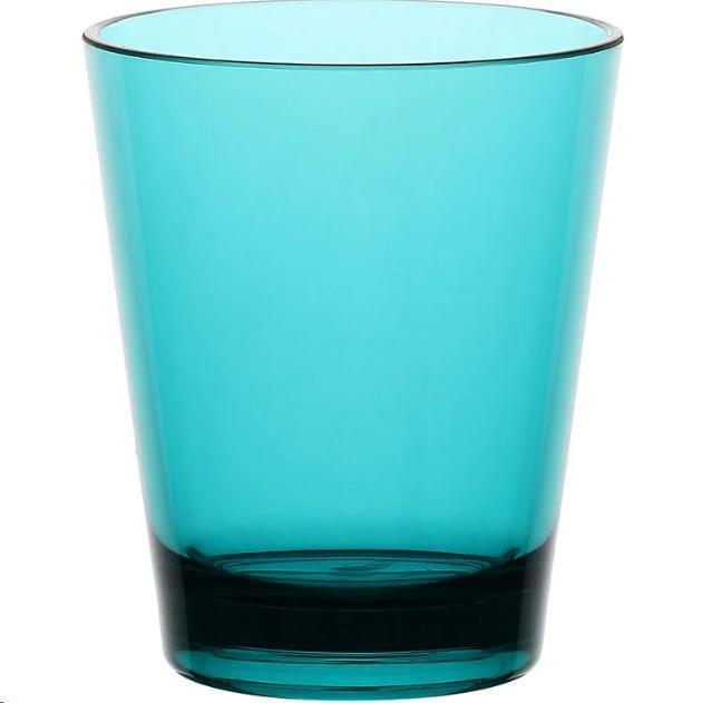 FIABA BICCHIERE ACQUA TURCHESE ACRILICO