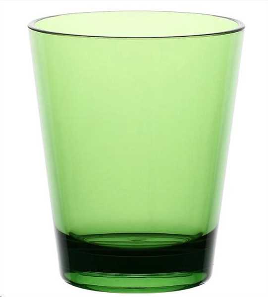 FIABA BICCHIERE ACQUA VERDE ACRILICO