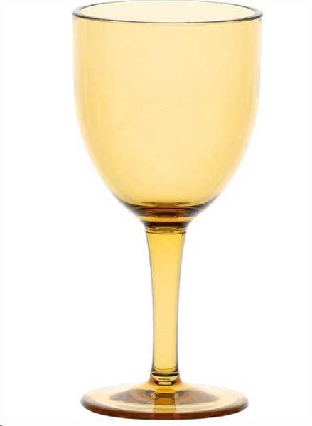 FIABA CALICE VINO AMBRA ACRILICO