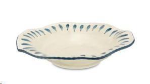 DOMITILLA BLU NOTTE PIATTO FONDO CERAMICA