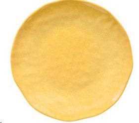 ATMOSFERA OCRA SET 2 PIATTI FRUTTA IN MELAMINA