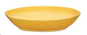 ATMOSFERA OCRA RISOTTIERA OVALE IN MELAMINA