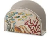 SEA LIFE PORTA TOVAGLIOLI CARTA IN MELAMINA