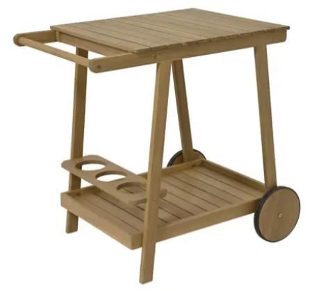 CARRELLO TRENTO ACACIA OUTDOOR NATURAL 80CMX55CMXH.75CM
