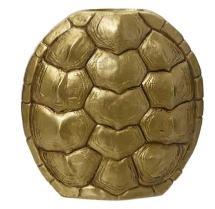 VASO POLIRESINA ORO CM24.4X9.2XH.24.8