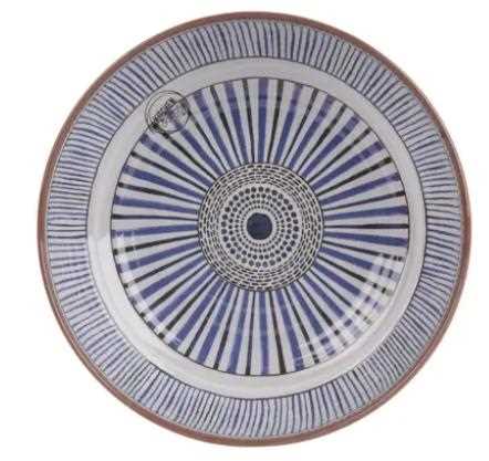 CIOTOLA MELAMINA BLU/MARRR. CM.D.20.3XH.5.5