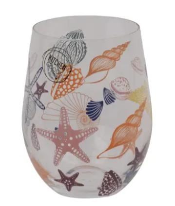 BICCHIERE VETRO SEAFOOD CM.D.9XH.12