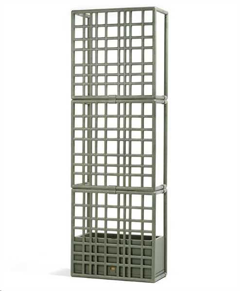 SIPARIO 3 CACTUS PLASTICA RICICLATA CM.70,5X35XH211