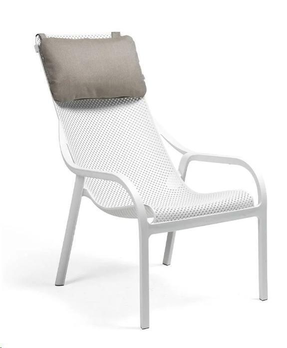 CUSCINO POGGIATESTA NET LOUNGE REGOLABILE GRIGIO SUNBRELLA